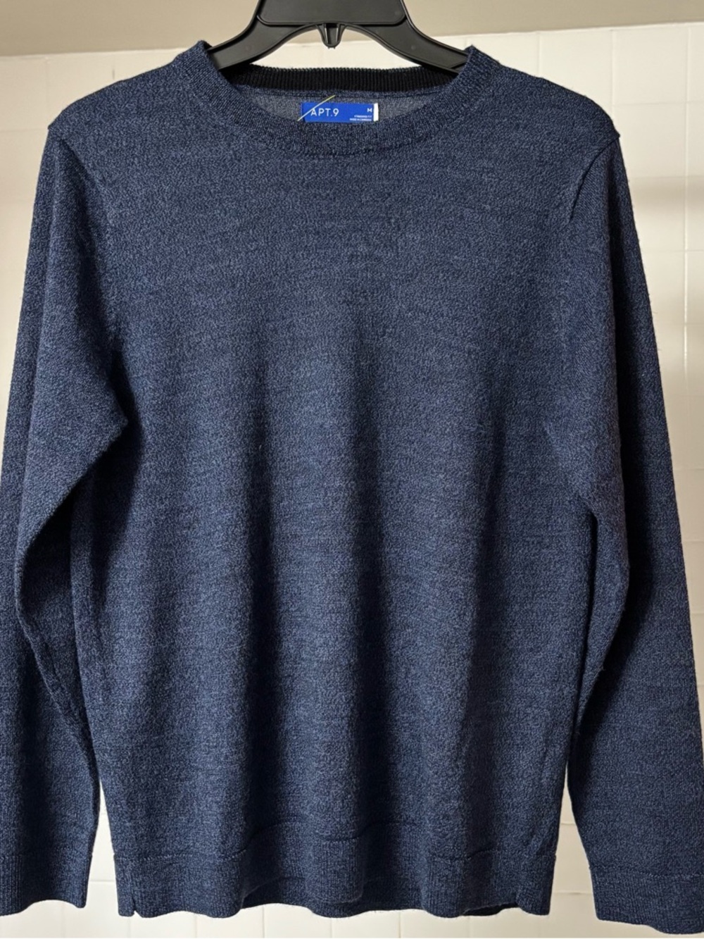 Apt. 9 Women’s Navy Blue Crewneck Sweater
